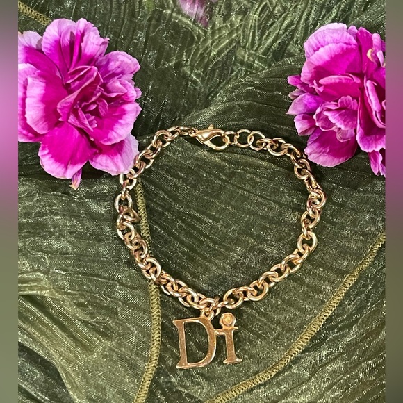 Vintage DI Diamonds International Dangle Charm Bracelet 7.5” - Picture 4 of 4